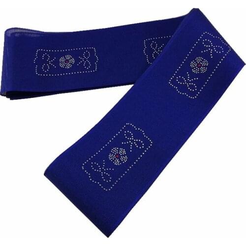 Hot sell gold african aso oke with stones nigeria headtie embroidery aso oke ankara with stones 011 Length 8.6M 1pcs