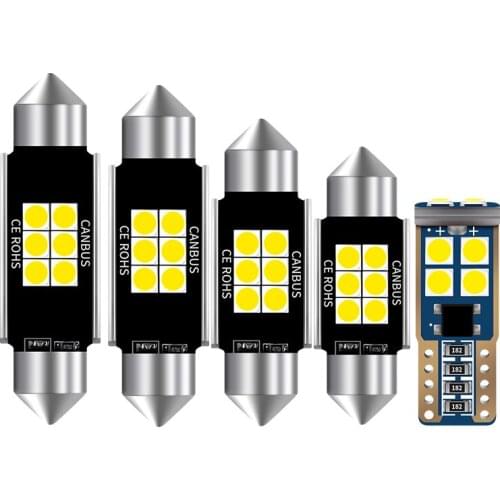 Festoon 31mm 36mm 39mm 41mm Car LED Bulb Canbus C5W C10W Auto Interior Dome Lamp License Plate Light