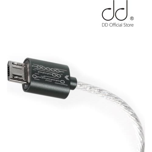 DD ddHiFi All-New Upgraded TC03 Type-C to Micro USB Data Cable to Connect Your Smartphone/Computer with Micro DAC/DAP/Amplifier