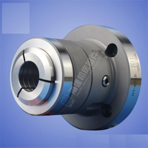 Flange holder, HT-42, HT-42A5、HT-42A6、rear pull collet chuck, rear pull lathe, modified spring chuck