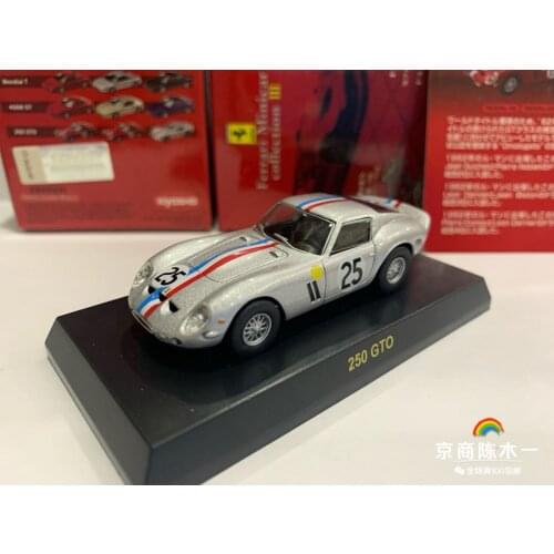 1/64 KYOSHO Ferrari 250 GTO LM F1 RACING #25 Collection of die-cast alloy car decoration model toys