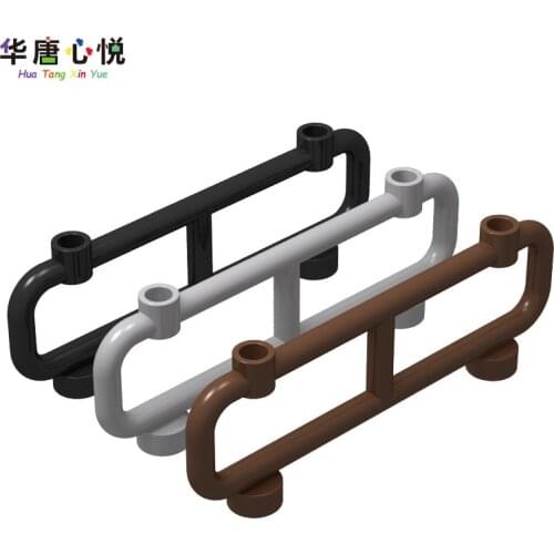 MOC 2486 Accessories 1x8x2 Fences Guardrail Furnitures 5PCS/Sets Assemble Parts Building Blocks Gifts Educational Toys Accessory