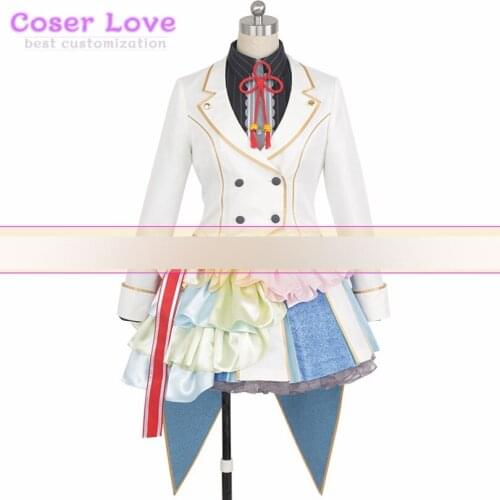 Zombie Land Saga Yugiri sing Cosplay costume Carnaval New Years Christmas Costume