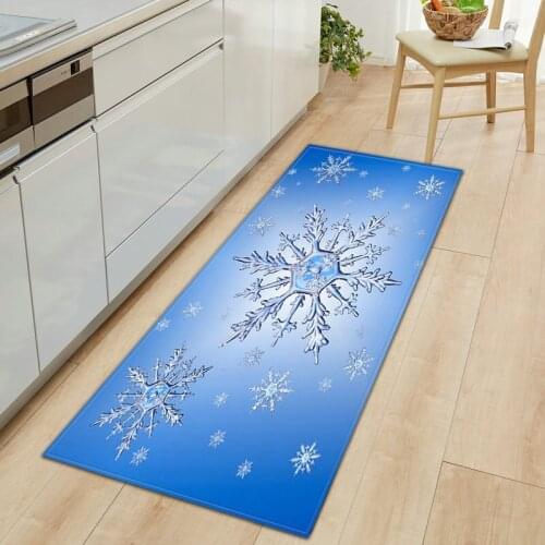 Modern Kitchen Adult Mat Bedroom Entrance Doormat Hallway Floor Christmas Decoration Living Room Carpet Bathroom Anti-Slip Rug