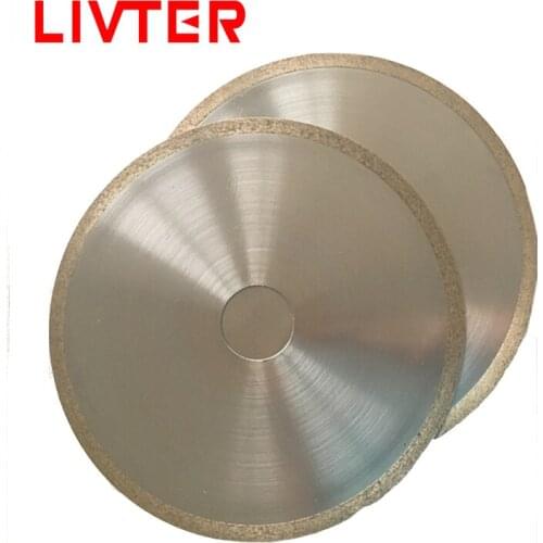 LIVTER Bronze sintered ultra-thin glass cutting blade Diamond glass tube cutting blade Quartz glass tube cutting blade