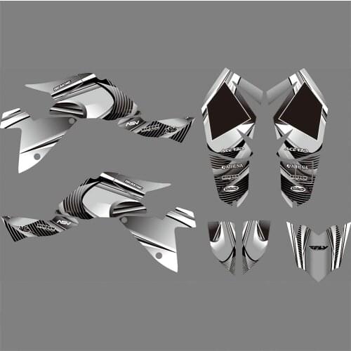 Full set of Motocross ATV LTZ 400 2012-2009 3M Graphics Decals STICKERS Backgrounds for Suzuki LTZ400 2009 2010 2011 2012 400LTZ