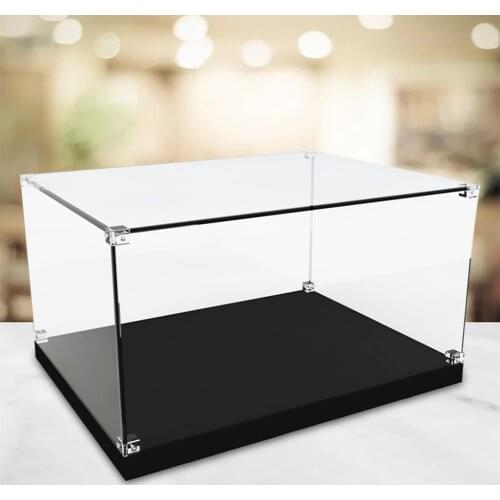 Clear Acrylic Display Case for Action Figures Blocks Toys Gifts