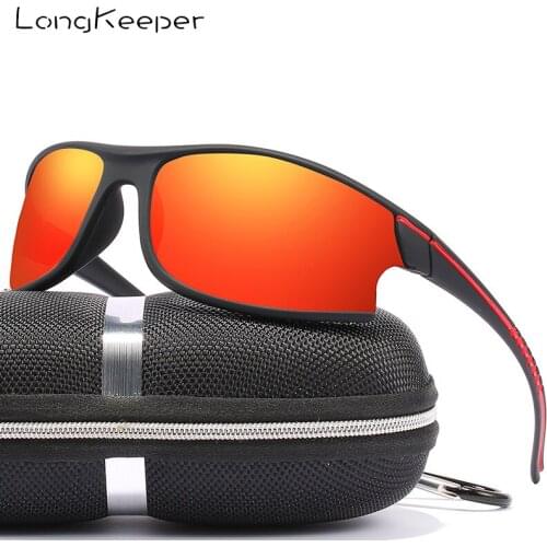 Unisex Polarized Driving Sunglasses Men Vintage Square Sports Fishing Sun Glasses Male Goggles Eyewear Gafas De Sol Hombre