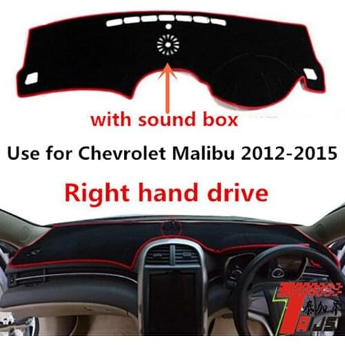 TAIJS Factory Sun Shade Anti Dust Polyester Fibre Car Dashboard Cover For Chevrolet Malibu 2012 2013 2014 2015 Right hand drive