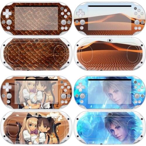 High Quality sticker For PS vita 2000 Protective skin sticker decal cover Waterproof Case Skin Protector