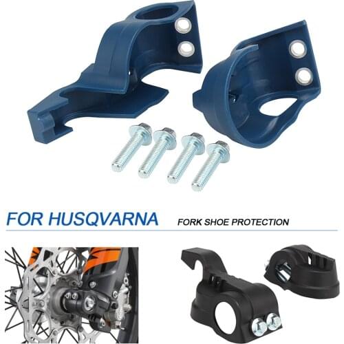 Motorcycle Fork Shoe Protection Cover For Husqvarna FC TC TX TF FX TX TE 125 200 250 300 350 450 500 2016-2020 2021 Bottom Guard