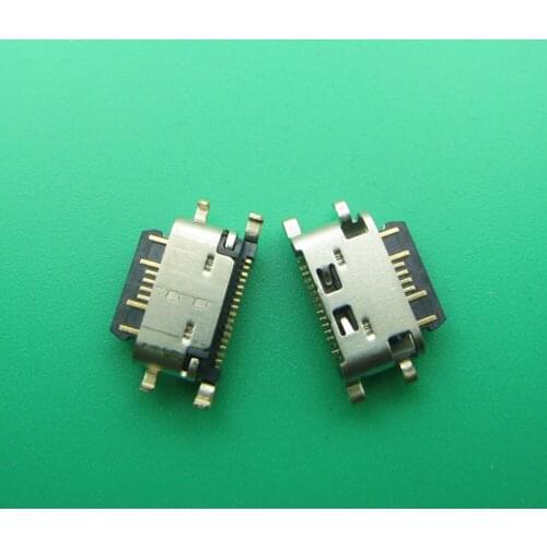 100pcs Micro Type C USB Jack Charging Socket Port Plug Dock Connector For Condor Allure M3