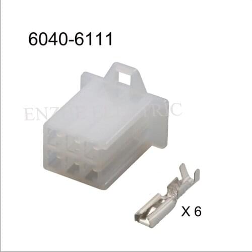 100SET car male female Connector wiring cable 6 pin automobile housing Terminal auto Connector automotive plugs DJ7061A-2.8-21