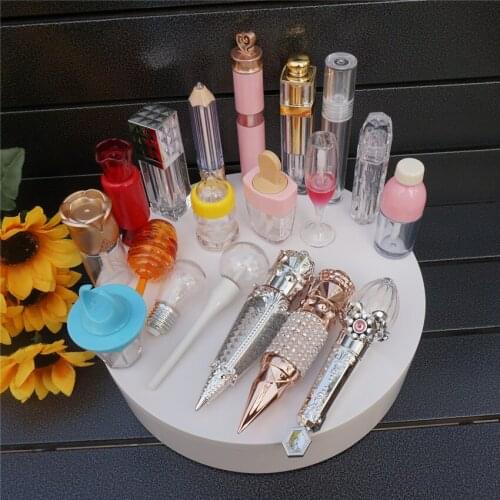 30pcs Empty Plastic packing Container Mini Lip Gloss Bottles lip gloss packaging box lip balm containers lipgloss tubes