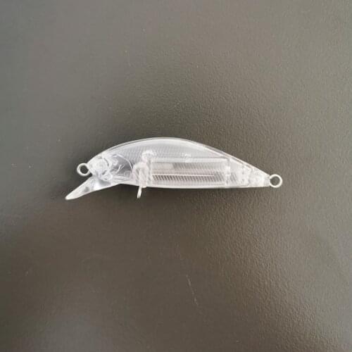 5.2g 100pcs Blank Nude Baits Crank Pencil Minnow Bait Unpainted Lure Bodies Fishing Bait