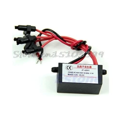 AC 220V High Output DIY Air Ionizer Airborne Negative Ion Anion Generator New Drop Ship