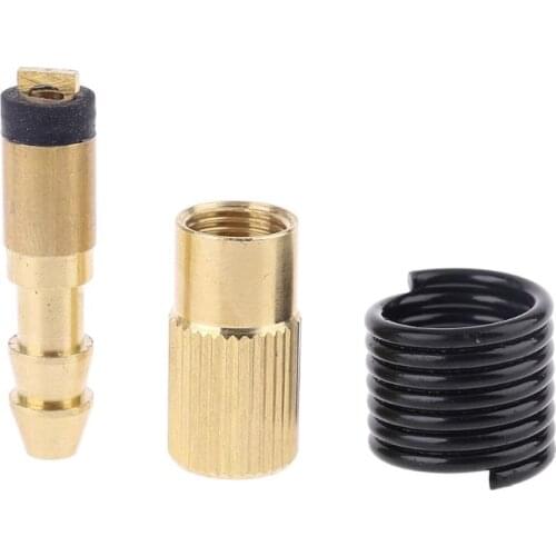 13MA Tire Inflator Adapter Blow Nozzle for standard pump Air Compressor Twist-On Type with Barb Connector