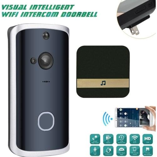 Wireless WiFi Intercom Video Doorbell Mini 1080P Smart Home Door Bell Camera Outdoor Infrared Motion Detection Door Ring