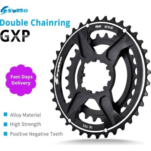 SWTXO Bicycle GXP Chainring 36T-26T/38T-28T Mountain Bike Chainring Crown for SRAM XO1 X1 GX XO X9 Bicycle Chain Wheel