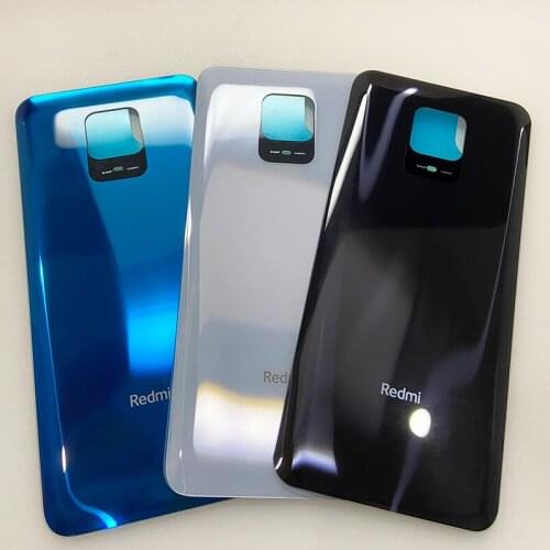 Xiaomi Redmi Note 9S / Note 9 Pro Max Battery Cover Door Rear Glass Housing Case Back Battery Cover Replace For Redmi Note9 Pro
