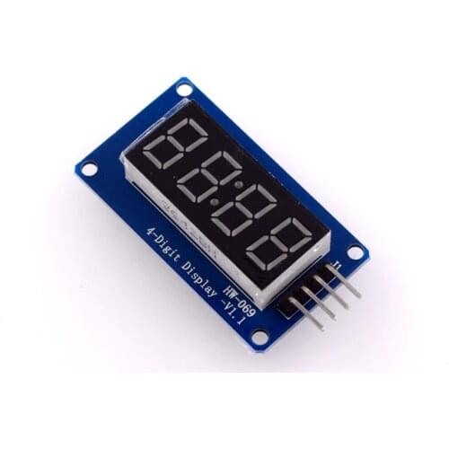 TM1637 LED Display Module 7 Segment 4 Bits 0.36 Inch Clock RED Anode Digital Tube Four Serial Driver Board Pack
