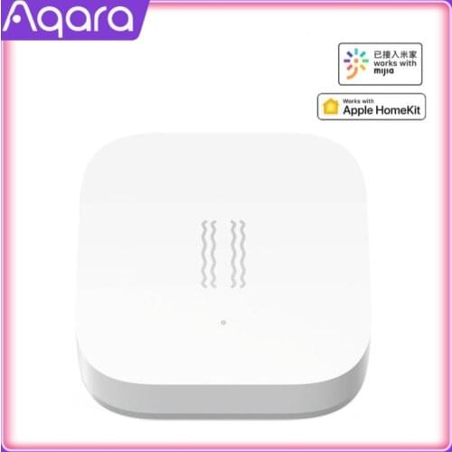 Original Aqara mijia aqara vibration / shock sensor Built In Gyro Motion sensor ,For mi home app ,International Edition