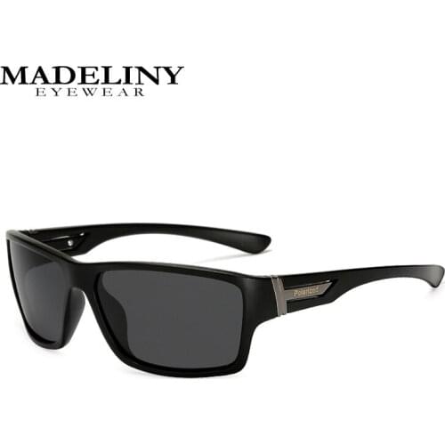 MADELINY Polarized Sports Sunglasses for Men Women Youth Baseball Fishing Cycling Running Golf Motorcycle Glasses UV400 MA465