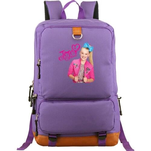 New jojo siwa design School Bags backpacks SchoolBags satchel for girls boys kids orthopedic packbag mochila escolar book Bag