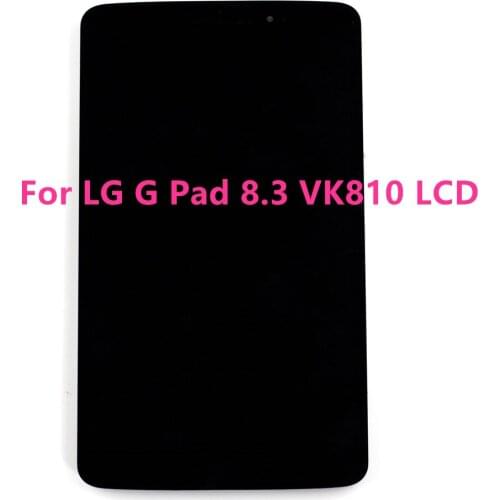 STARDE Replacement LCD For LG G Pad 8.3 VK810 LCD Display Touch Screen Digitizer Assembly Frame 8.3"