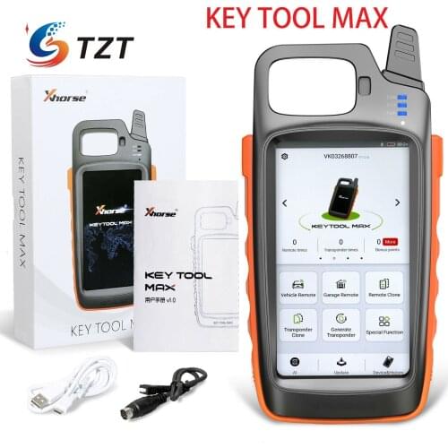 TZT Xhorse VVDI Key Tool Max Remote and Chip Generator + MINI OBD Tool Immo Programming OBD2 Diagnost Tool Auto Programmer