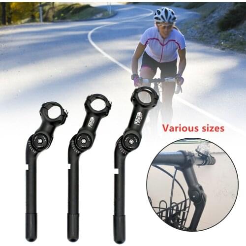 Bicycle Handlebar Stem Adjustable Angle Quill MTB/Road Bike Raise Extender Adapter 90-130mm For 25.4/31.8mm Cycling Accessory
