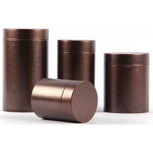 Xin Jia Yi Decorative Tinplate Cans Solid Color Simple High Quality Chinese Wholesale Metal Tea Box Low Price Items Storage Box