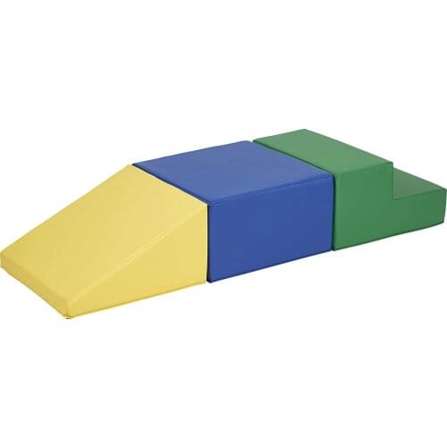 YLWS86 SoftScape Toddler Playtime Climber,Indoor Active Play Structure for Toddler and Kid Safe Soft Foam for Crawling and Slide