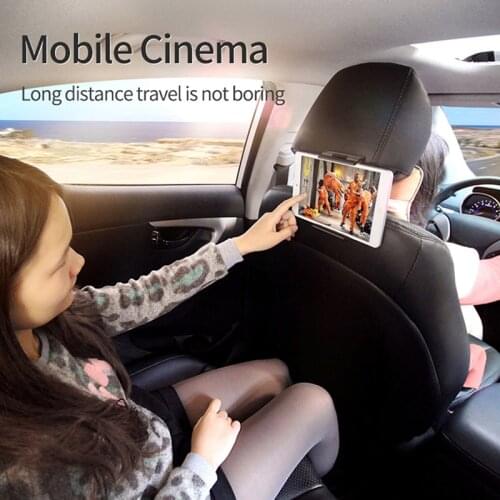 1 Pc Car Tablet Phone Holder Seat Ajustable 360 Rotation Mobile Phone Mount Holder easy to use