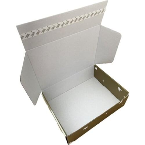 500pcs Wholesale custom printed unique corrugated shipping boxes custom logo cardboard mailer box