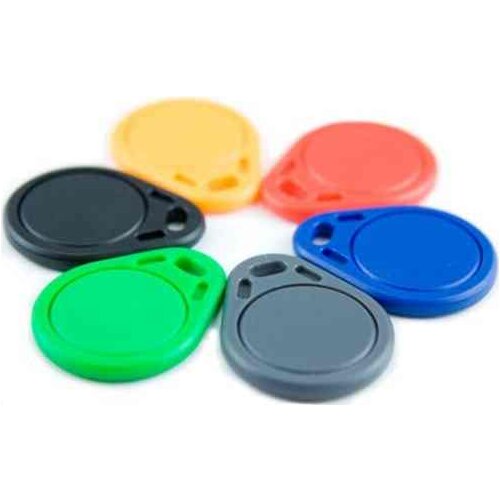 860-960mhz UHF Rfid Card keychain / Key Tag Door Entry system keyfob