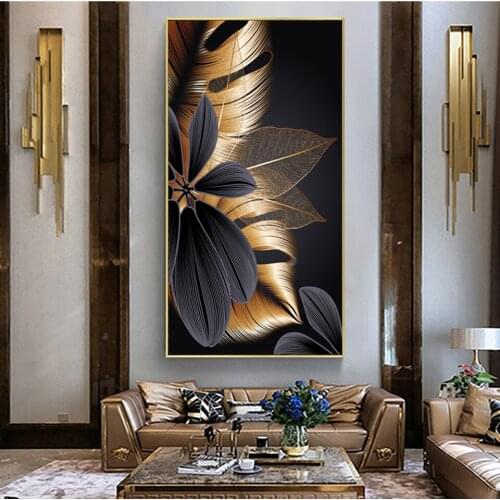 Black leaf diamond painting full square round drill 5d diy mosaic diamond embroidery icon plant scenery wall art,EE1741