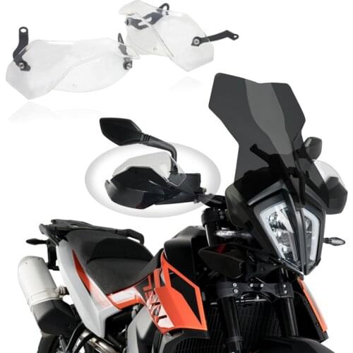 FOR 390 adv 790 Adventure / R Handguard Extensions Hand shield Protector Windshield 2019-2021