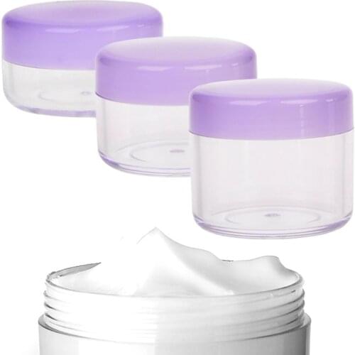 10g/15g/20g Travel Cosmetic Empty Jar Pot Cream Balm Eyeshadow Makeup Container Refillable Bottle Box