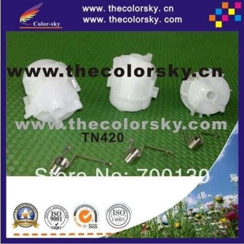 ACC-TN420) reset lever plastic nylon gear wheel with spring for Brother TN-2235 TN-2275 TN-2090 TN-27J TN-11j DCP-7055