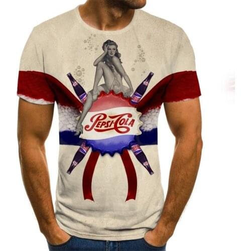 2021 Summer Hot Mens Short Sleeve T-Shirt O-Neck Fashion Short Sleeve Clothing Anime Pattern 3D Printed T-Shirt Large Top Tee M