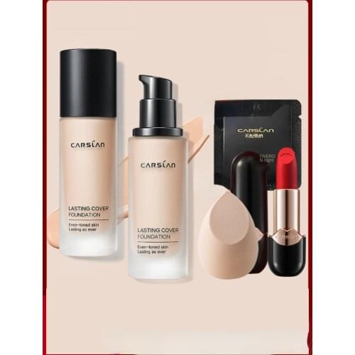 GY CARSLAN Night Cat Day and Night Lock Makeup Liquid Foundation Concealer and Moisturizer Brightening Cream Skin