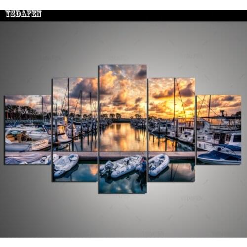 HD Printed Painting Canvas Printing Port painting Room decor print poster picture canvas Framed Art HG-1894