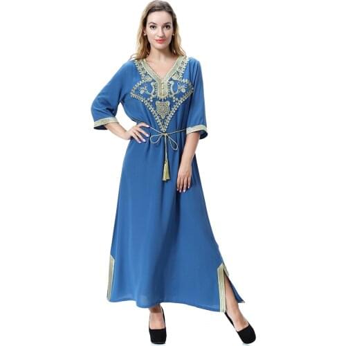India Turkey Muslim Women Dress Arab Long Robe Moroccan Lace-up Maxi Hijab Dresses Kimono Kaftan Elbise Islamic Clothing Abaya