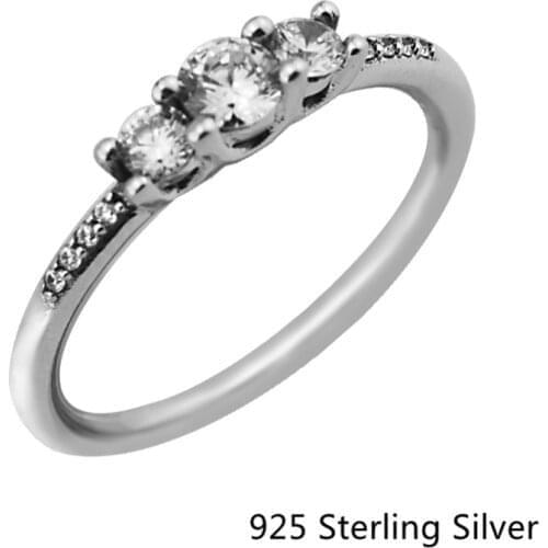 CKK Silver 925 Jewelry Fairytale Rings For Women Fashion Making Anniversary Gift Sterling Silver Original Ring
