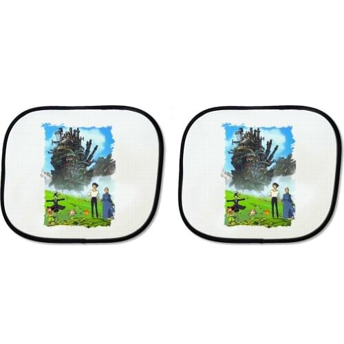 MERCHANDMANIA PARASOL double the walking Castle ANIME side windows car accessory gift custom offer