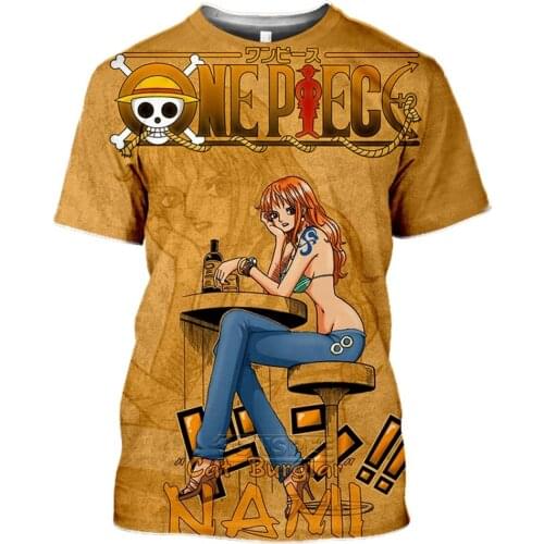 2021 Anime Straw Hat Prince Men T-shirt 3D Print Fashion LooseT Shirt Homme Pull Oversized t-shirt