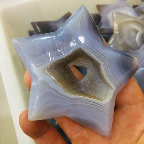 Natural agate Quartz Heart Carved Palm Worry crystal Stone heart Chakra Reiki Balancing Color