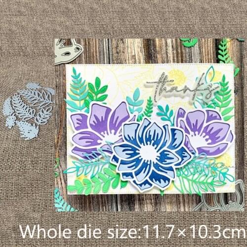 New Design Craft Metal stencil mold Cutting Dies Leafy Bits decoration scrapbook die cuts Album Paper Card Craft Embossing