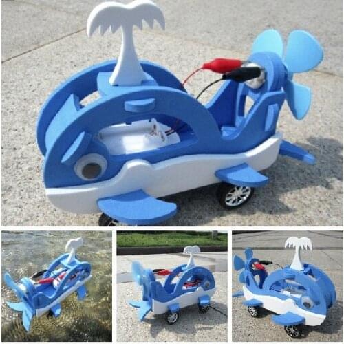 Orcas robot toy car Diy Electric Orcas Robot Toy Car Assembly Model Children Puz To Assemble Toy Car 2020